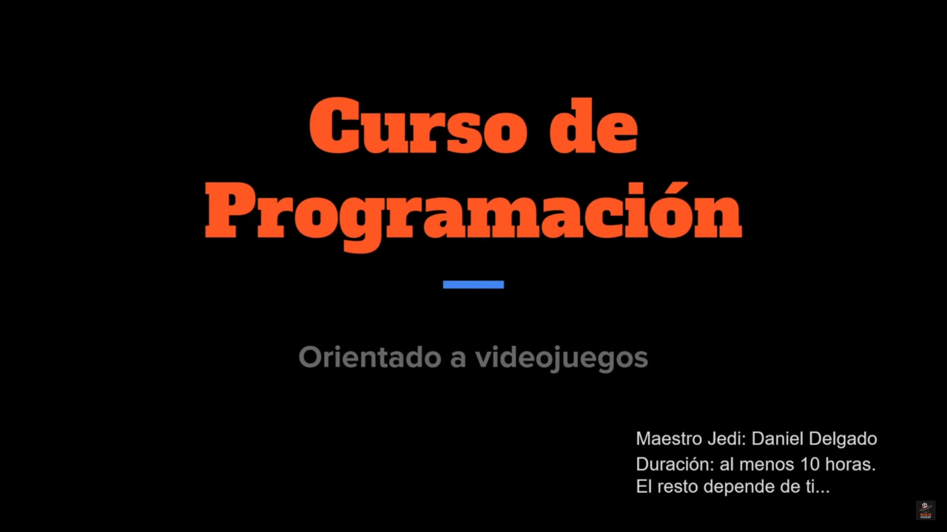 Cursos de Diseño y Programación de Videojuegos - 043 Academy